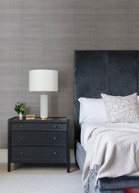 A-Street Prints 4034-72107 Colcord Black Sisal Wallpaper by Scott Living - Eade's Wallpaper