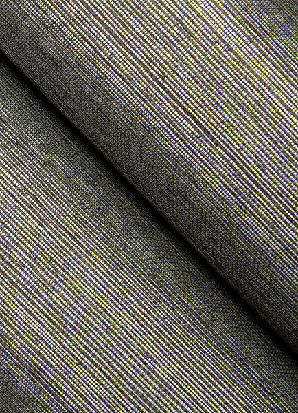 Eade’s Colcord Charcoal Sisal Grasscloth Wallpaper by Scott 