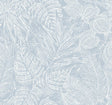 Eade’s Brentwood Sky Blue Palm Leaves Wallpaper by Scott Liv