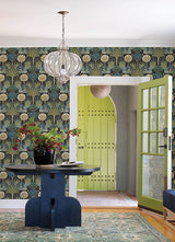 Eade’s Mandeville Multicolor Tropical Paradise Wallpaper by 