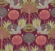 Eade’s Mandeville Raspberry Tropical Paradise Wallpaper by S