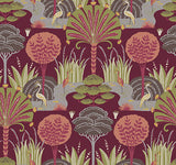 Eade’s Mandeville Raspberry Tropical Paradise Wallpaper by S