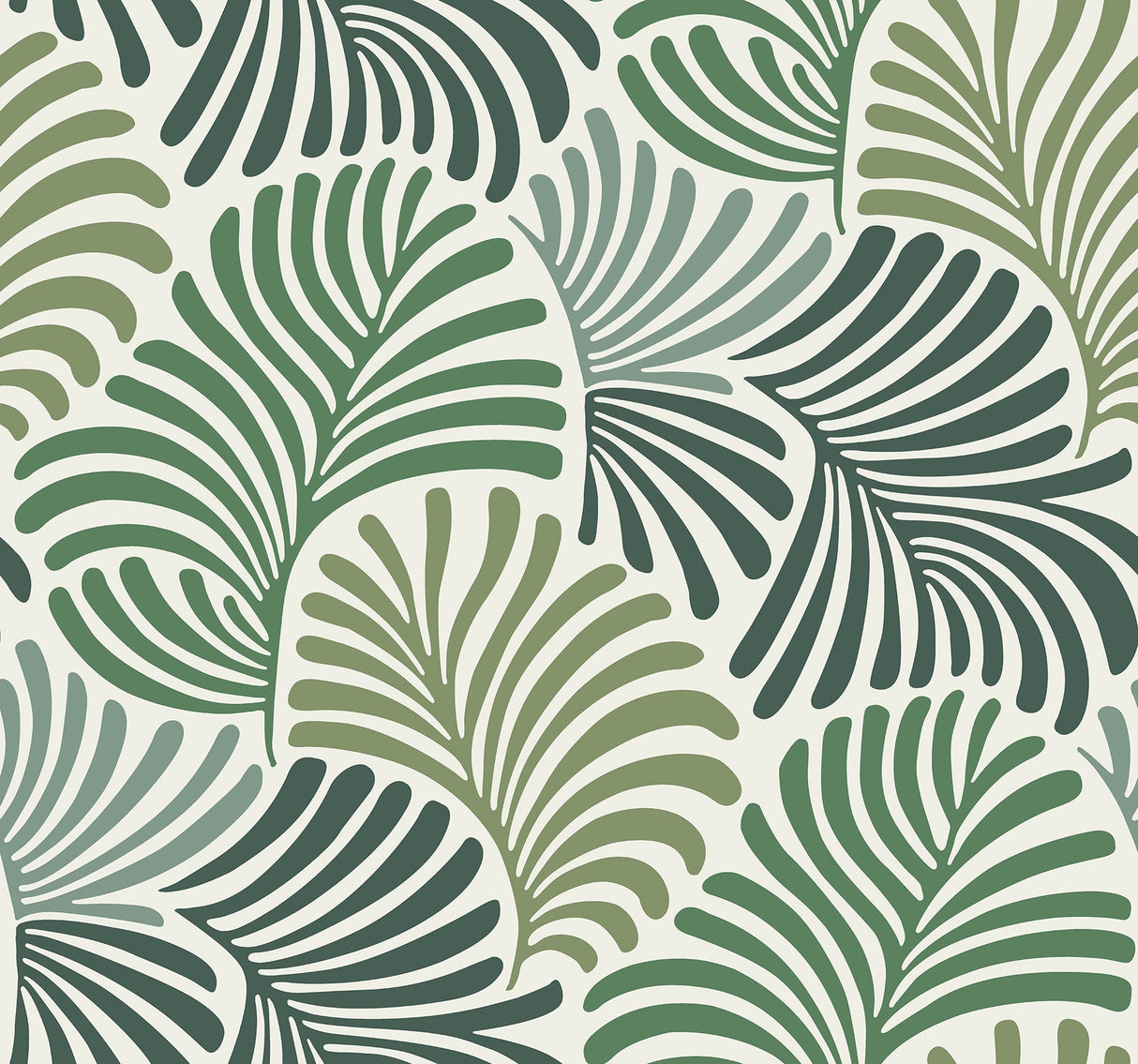 A-Street Prints 4034-72128 Trousdale Dark Blue Fanning Flora Wallpaper by Scott Living - Eade's Wallpaper