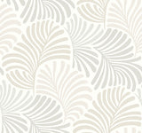 Eade’s Trousdale Neutral Fanning Flora Wallpaper by Scott Li