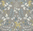 Eade’s Getty Grey Jungle Damask Wallpaper by Scott Living Gr