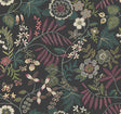 Eade’s Marilyn Black Floral Trail Wallpaper by Scott Living 