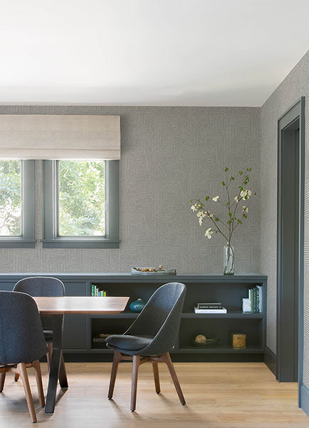 Eade’s Mortenson Dove Geometric Wallpaper by Scott Living Do