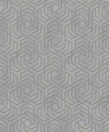 Advantage 4035-32610 Tama Grey Geometric Wallpaper