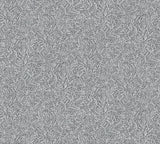 Advantage 4035-37837-2 Sayuri Charcoal Leaf Trail Wallpaper