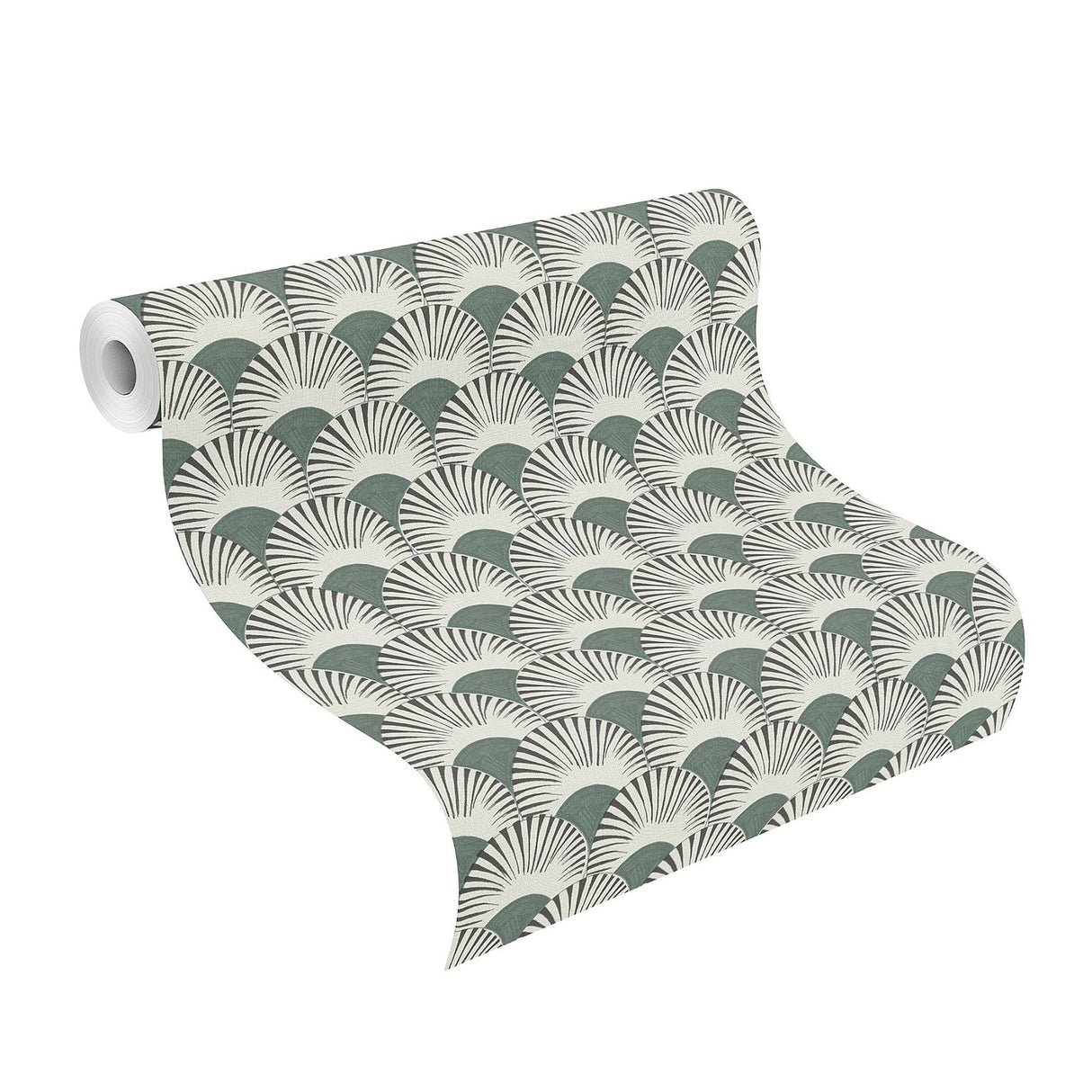Advantage 4035-539325 Akemi Slate Fan Ogee Wallpaper