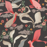 Advantage 4035-539851 Dai Black Betta Fish Wallpaper