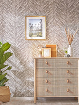 Advantage 4035-617528 Madoka Sterling Chevron Wallpaper