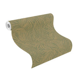 Advantage 4035-832129 Yumi Green Palm Leaf Wallpaper