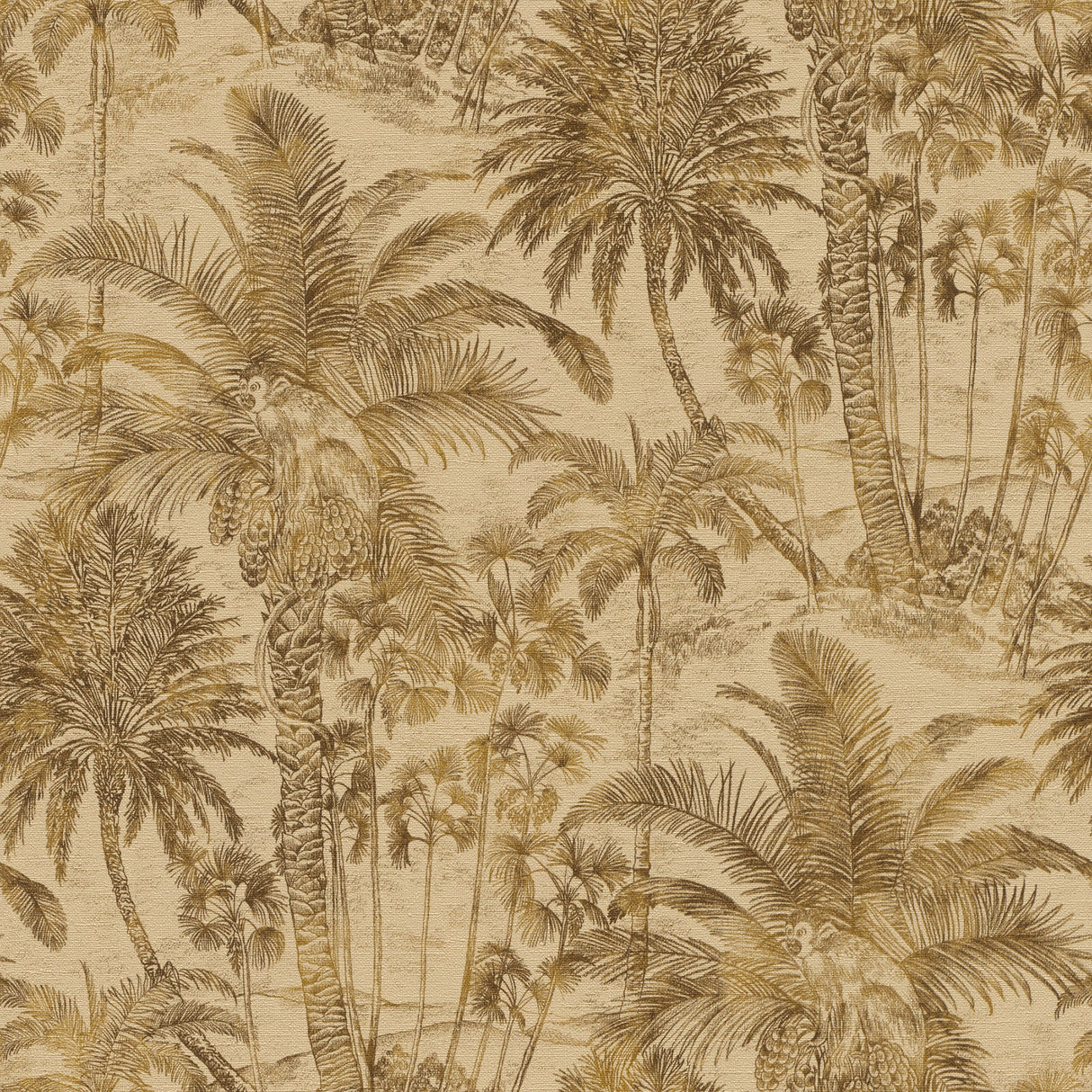 Advantage 4035-832532 Yubi Brown Palm Trees Wallpaper