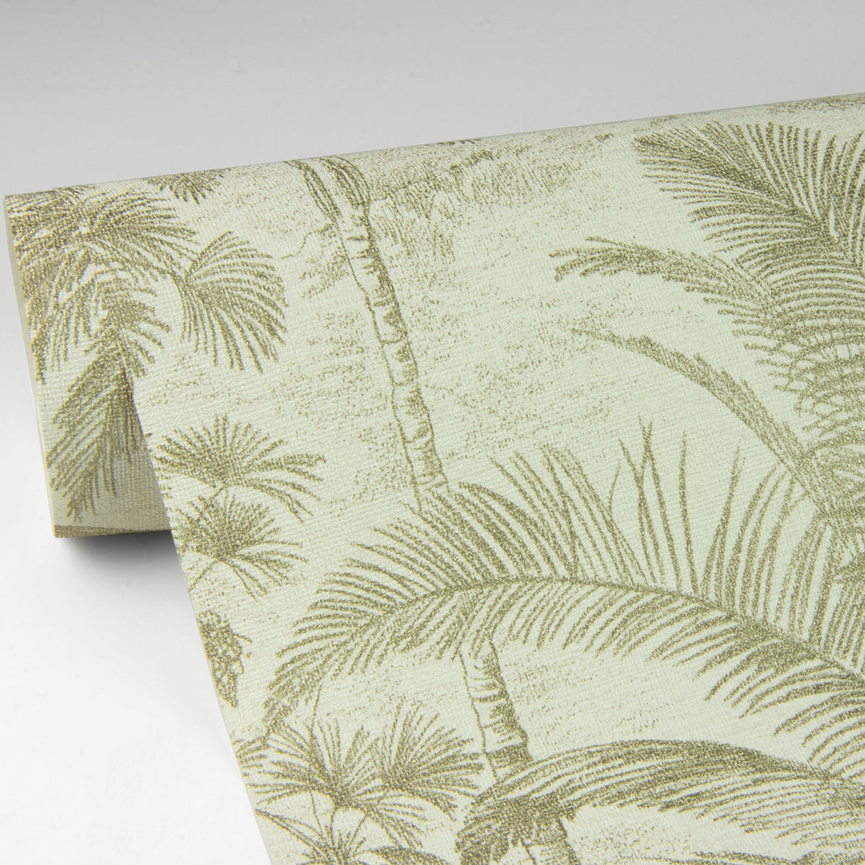 Advantage 4035-832549 Yubi Gold Palm Trees Wallpaper