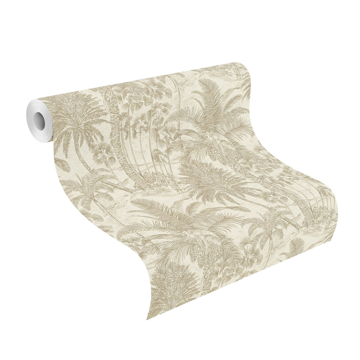 Advantage 4035-832549 Yubi Gold Palm Trees Wallpaper