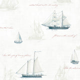 Advantage 4041-01703 Andrew White Sailboat Wallpaper