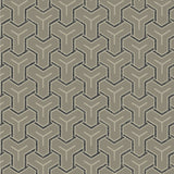 Advantage 4041-26208 Gautier Silver Tessellate Wallpaper