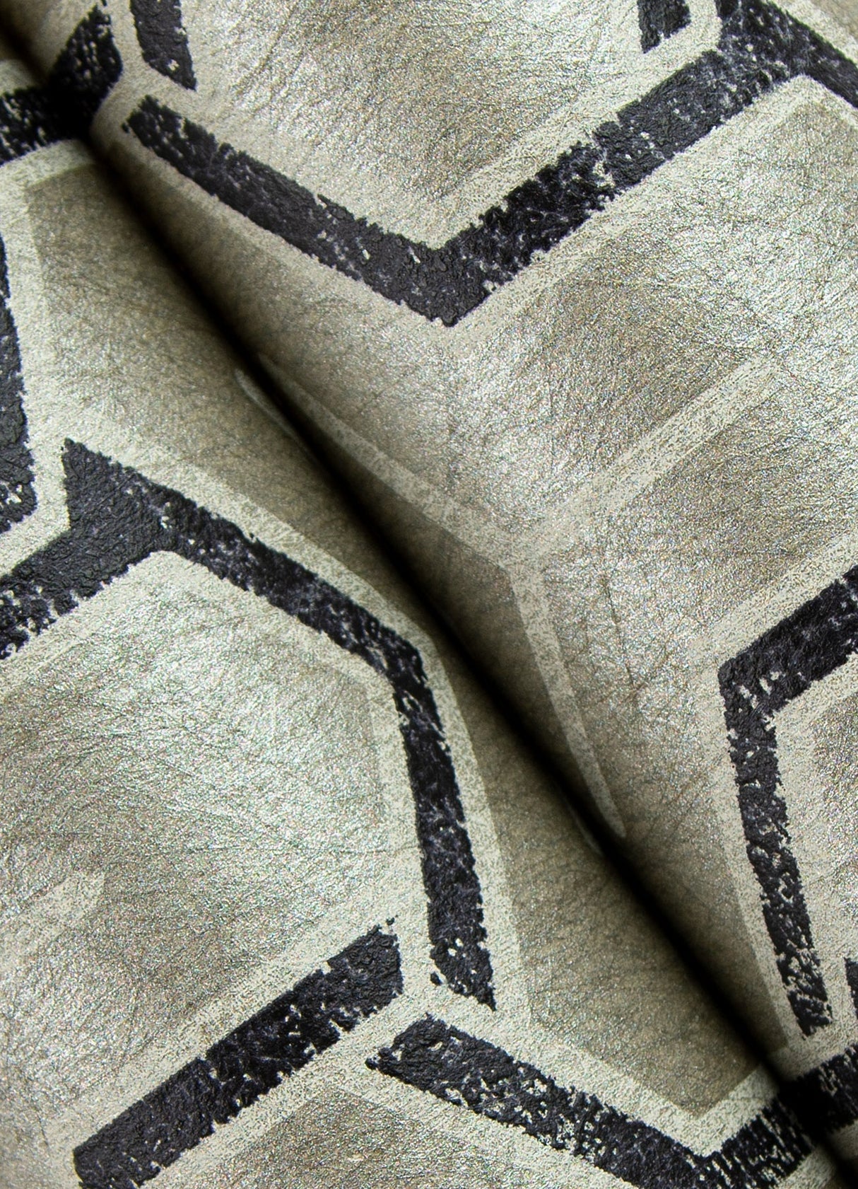 Advantage 4041-26208 Gautier Silver Tessellate Wallpaper