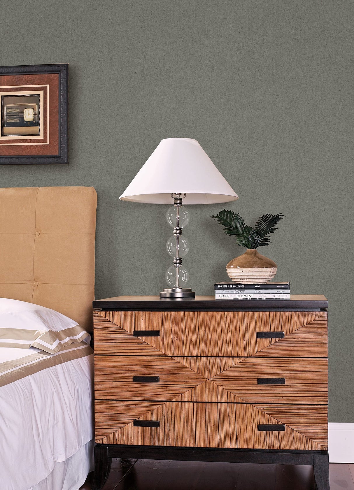 Advantage 4041-35609 Colter Grey Texture Wallpaper