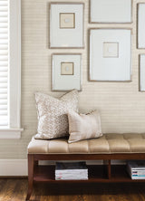 Advantage 4041-418415 Dermot Ivory Horizontal Stripe Wallpaper