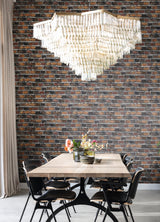 Advantage 4041-428063 Lennox Rust Brick Wallpaper