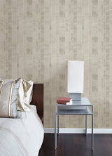Advantage 4041-428209 Redmond Ivory Textured Geometric Wallpaper