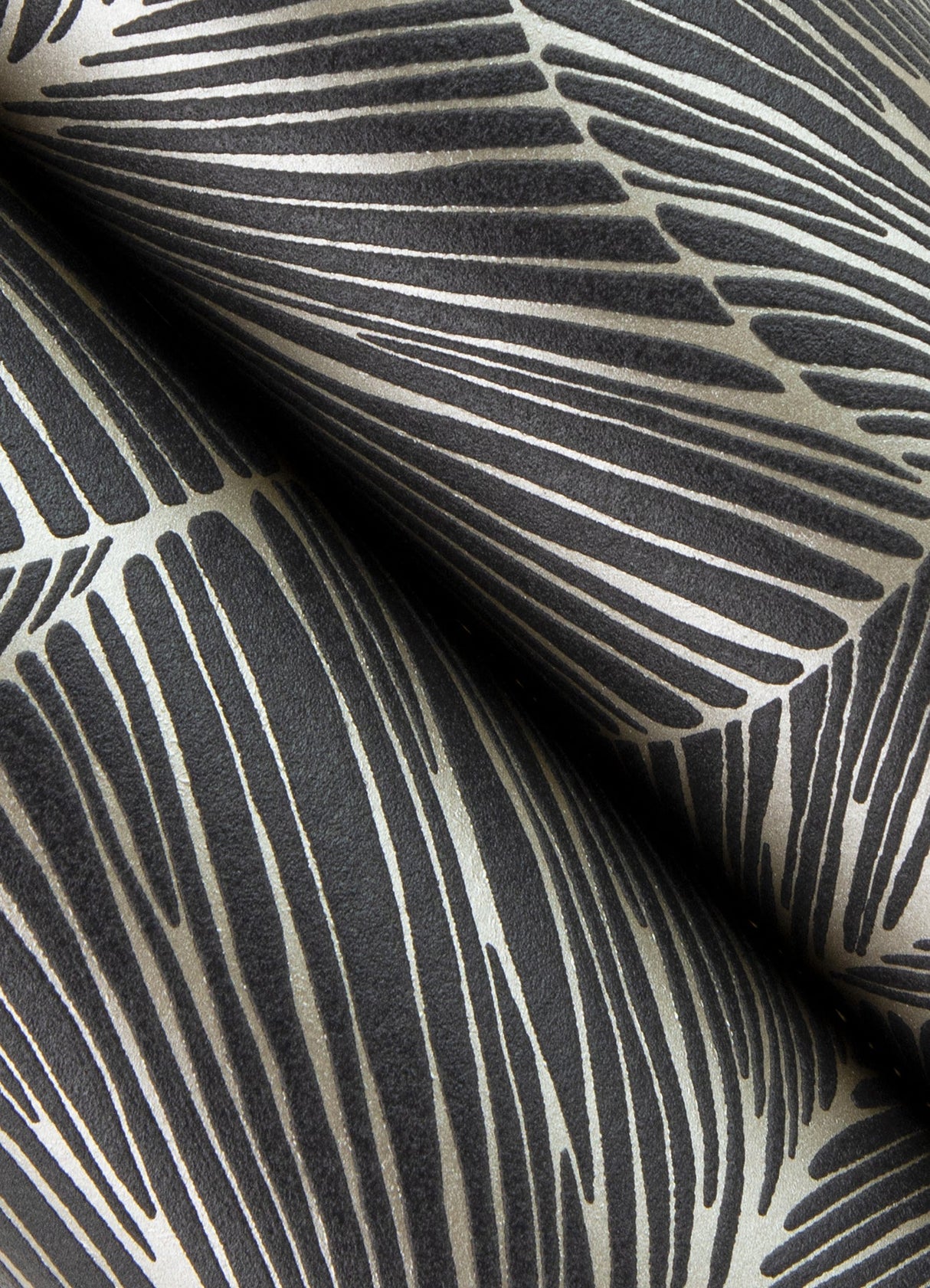 Advantage 4041-456608 Eilian Black Palm Wallpaper