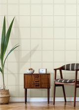 Advantage 4041-576467 Avenue Cream Leather Wallpaper