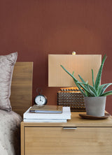 Advantage 4041-72410 Melvin Red Stria Wallpaper