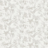 Advantage 4044-38021-1 Zapata Off-White Trees Wallpaper