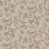 Advantage 4044-38021-3 Zapata Merlot Tropical Jungle Wallpaper