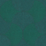 Advantage 4044-38027-1 Bel Air Teal Fan Wallpaper