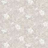 Advantage 4044-38028-4 Malecon Grey Floral Wallpaper