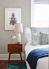 A-Street Prints 4046-24273 Tuckernuck Taupe Linen Wallpaper