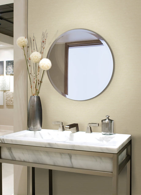 A-Street Prints 4046-24280 Agave Light Yellow Faux Grasscloth Wallpaper