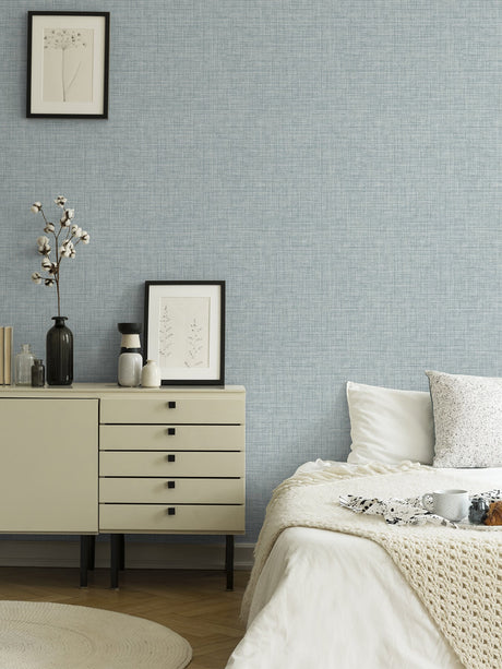A-Street Prints 4046-25790 Tuckernuck Slate Linen Wallpaper