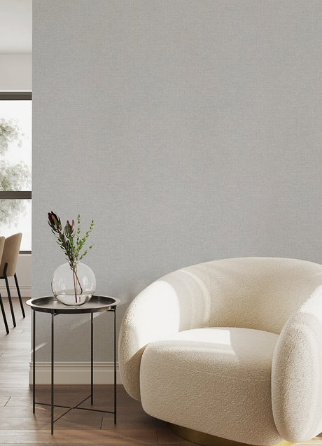 A-Street Prints 4046-M1694 Glen Light Grey Texture Wallpaper