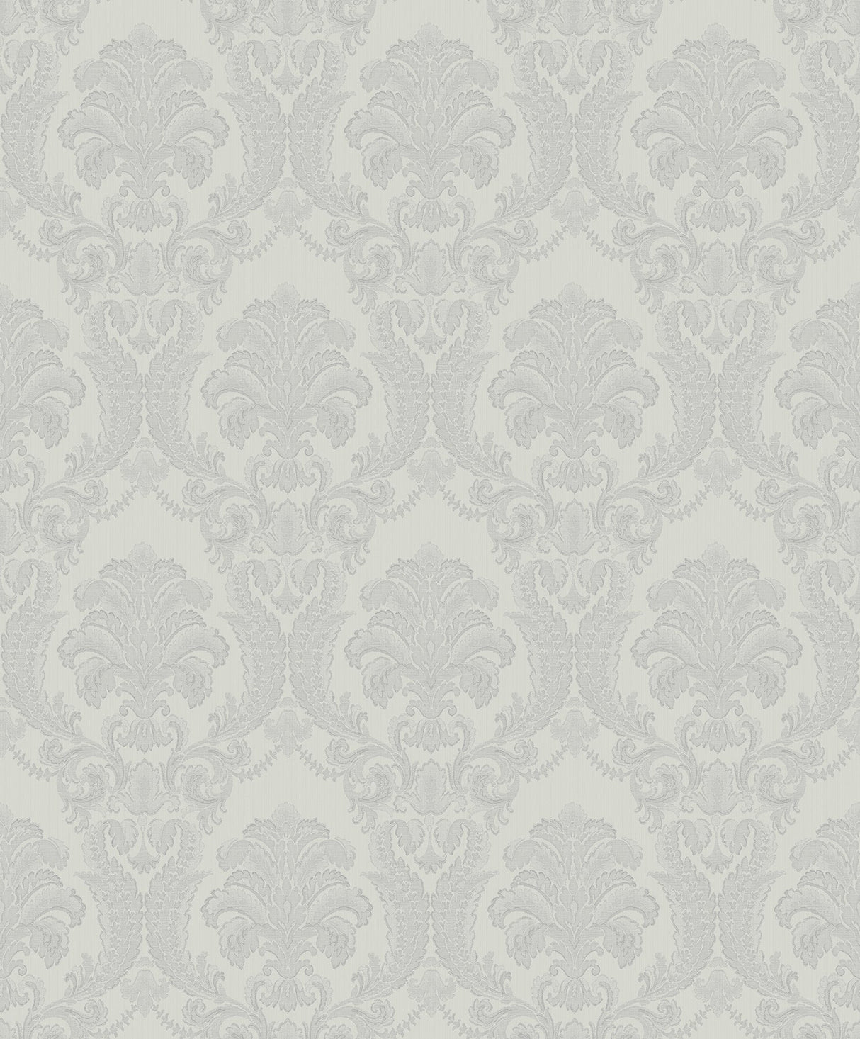 Sirpi 4058-21775 Renatta Silver Damask Wallpaper