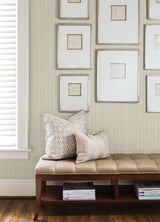 Sirpi 4058-21793 Zeta Cream Moire Stripe Wallpaper