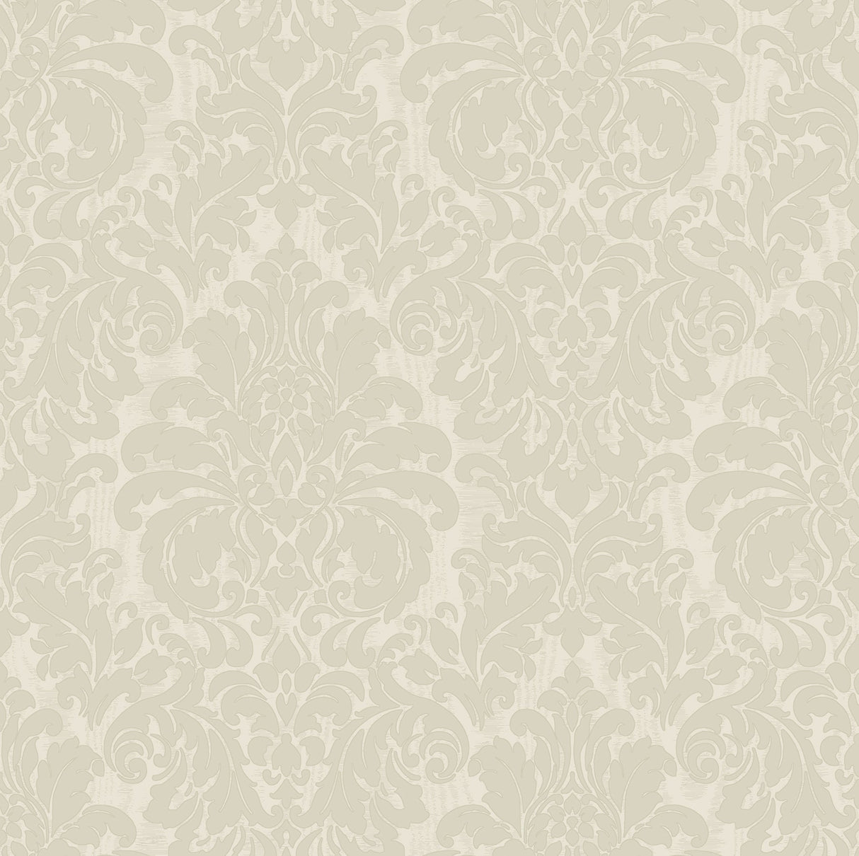 Sirpi 4058-24804 Betina White Damask Wallpaper