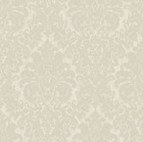 Sirpi 4058-24804 Betina White Damask Wallpaper