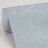 Sirpi 4058-24806 Betina Light Blue Damask Wallpaper