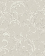 Sirpi 4058-24834 Noemi Silver Acanthus Wallpaper