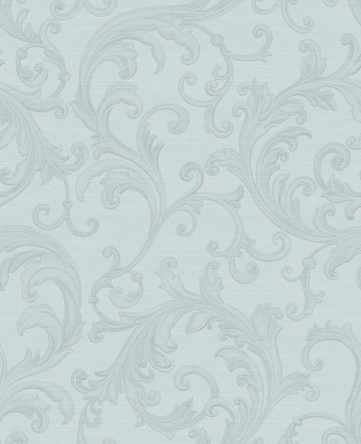 Sirpi 4058-24836 Noemi Light Blue Acanthus Wallpaper