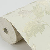 Sirpi 4058-24841 Vittoria Gold Floral Wallpaper