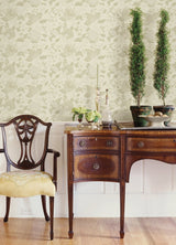 Sirpi 4058-24841 Vittoria Gold Floral Wallpaper