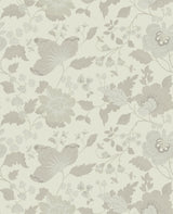 Sirpi 4058-24844 Vittoria White Floral Wallpaper