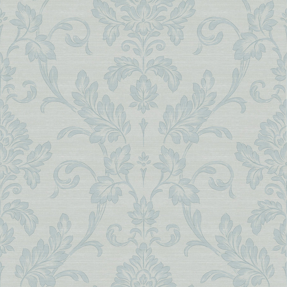 Sirpi 4058-24880 Antonella Light Blue Scroll Wallpaper