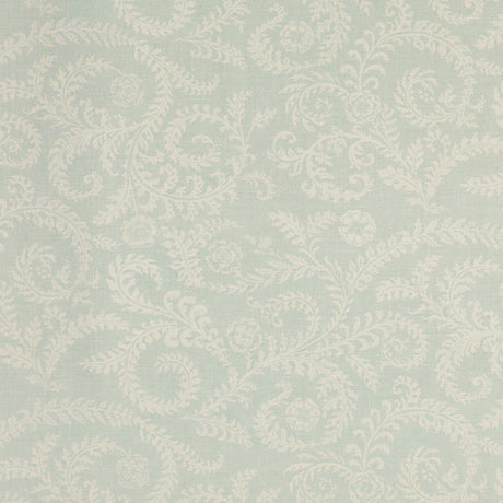 Schumacher 405N67 MORELIA in ROBIN'S EGG Fabric - RAOUL TEXT